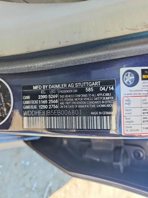 2014 MERCEDES-BENZ E 350 4MATIC  