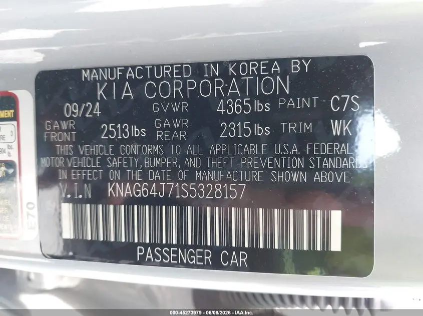 2025 KIA K5 GT-LINE