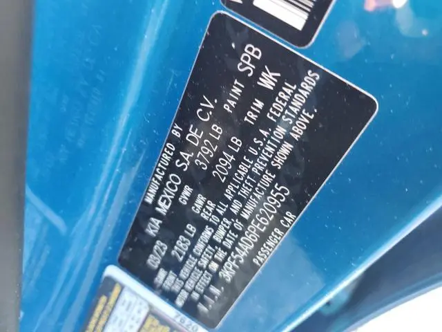 2023 KIA FORTE GT LINE  