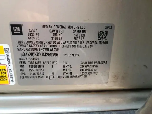 2013 BUICK ENCLAVE 