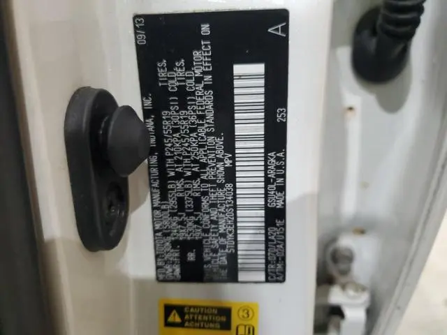 2013 TOYOTA HIGHLANDER LIMITED  