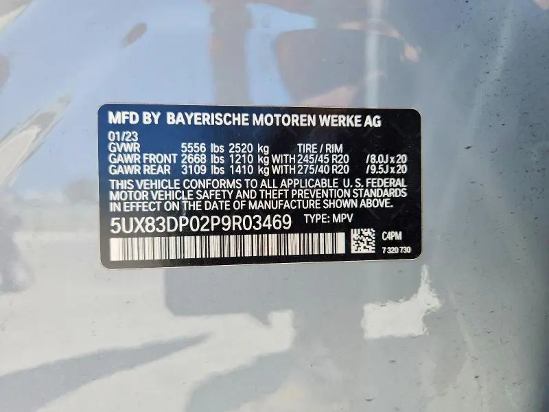 2023 BMW X3 M40I  