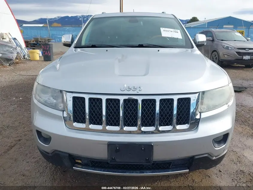 2012 JEEP GRAND CHEROKEE OVERLAND