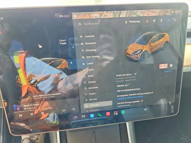 2021 TESLA MODEL Y   