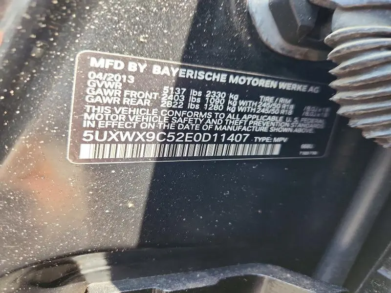2014 BMW X3 XDRIVE28I  