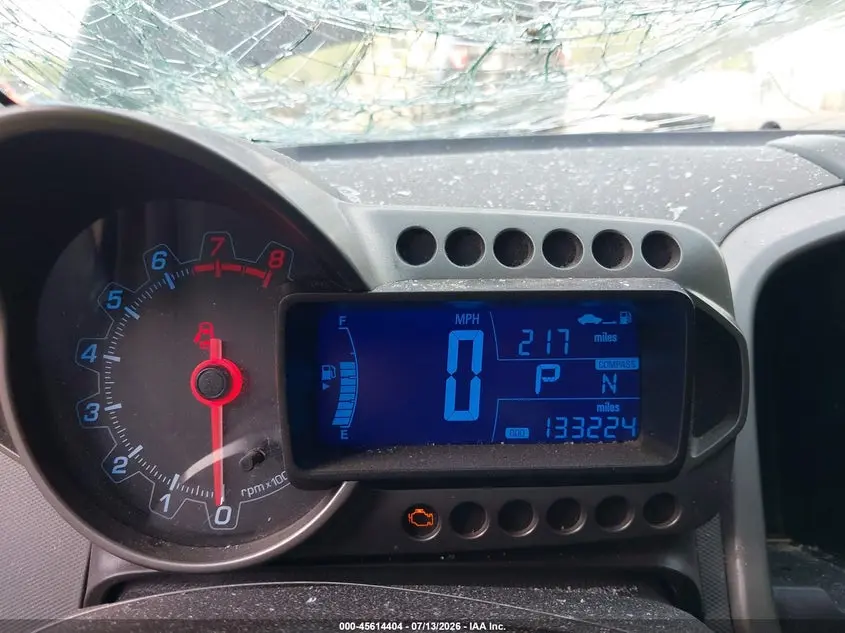 2013 CHEVROLET SONIC LTZ AUTO