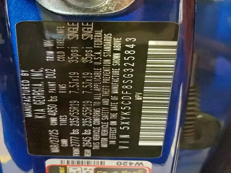 2025 KIA SPORTAGE SX PRESTIGE  