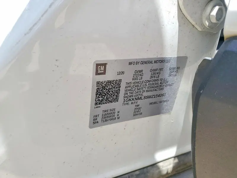 2021 GMC ACADIA SLT  