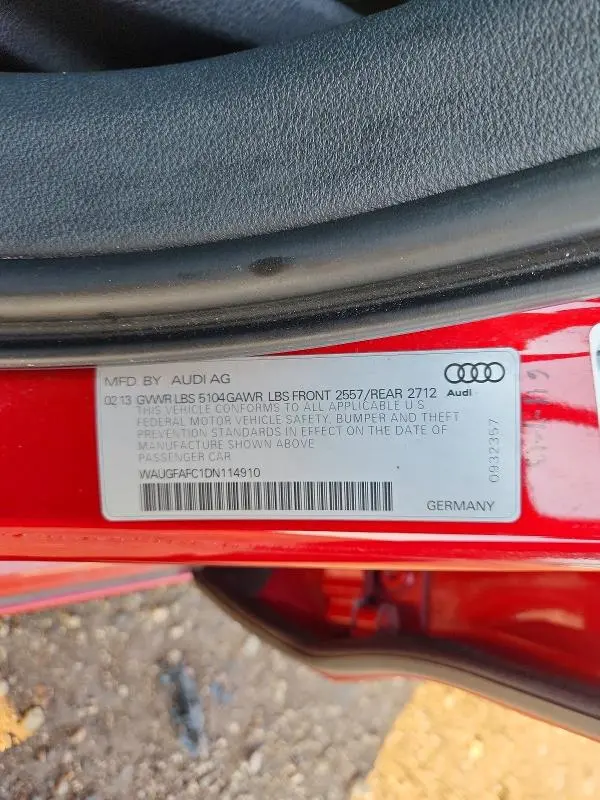 2013 AUDI A6 PREMIUM PLUS  