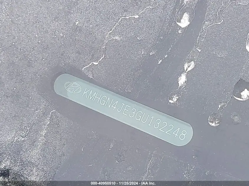 2016 HYUNDAI GENESIS 3.8