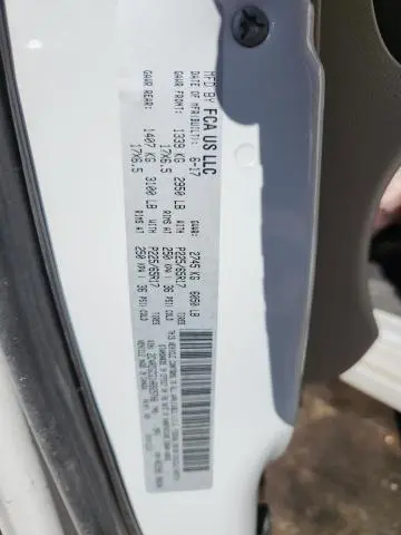 2017 DODGE GRAND CARAVAN SXT  