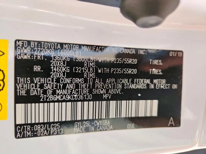 2019 LEXUS RX 450H F SPORT  