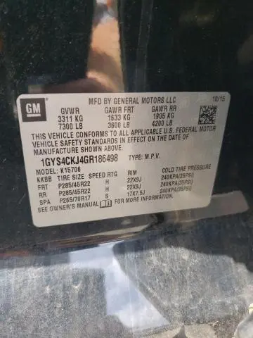 2016 CADILLAC ESCALADE PREMIUM  