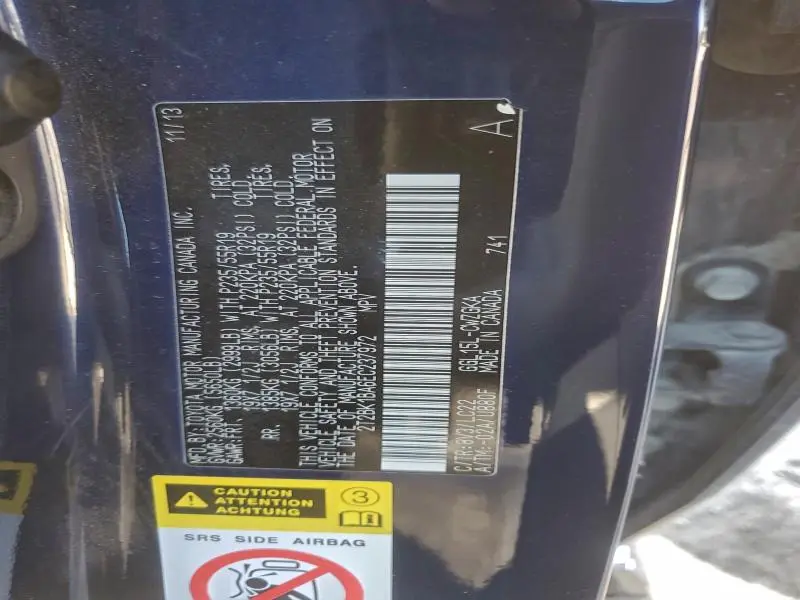 2014 LEXUS RX 350 BASE  