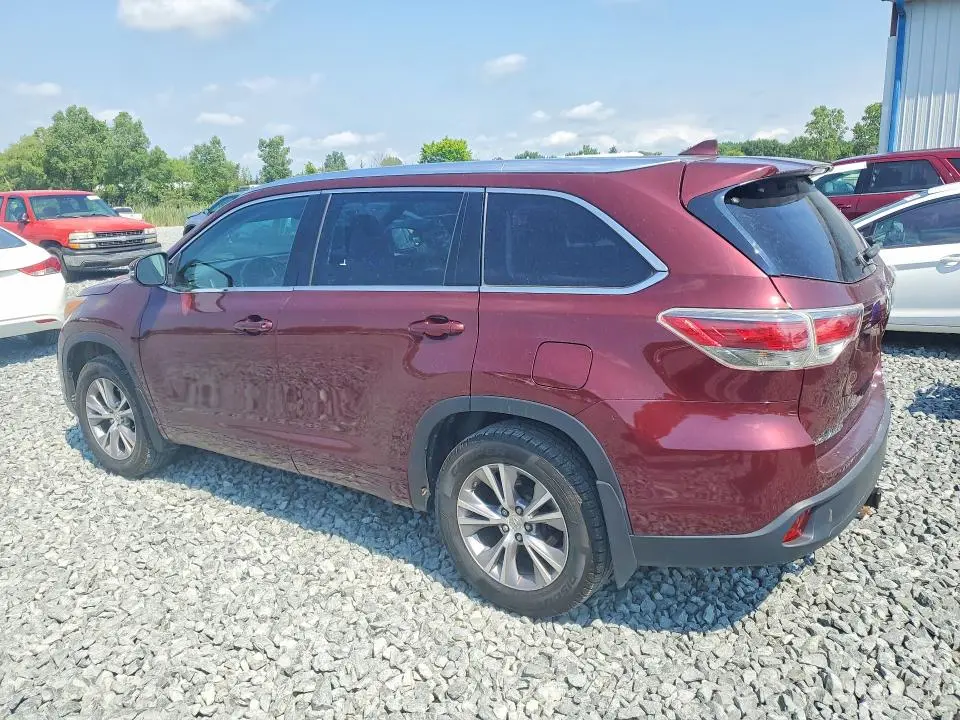 2015 TOYOTA HIGHLANDER XLE  