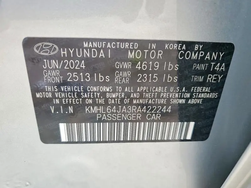 2024 HYUNDAI SONATA SEL  