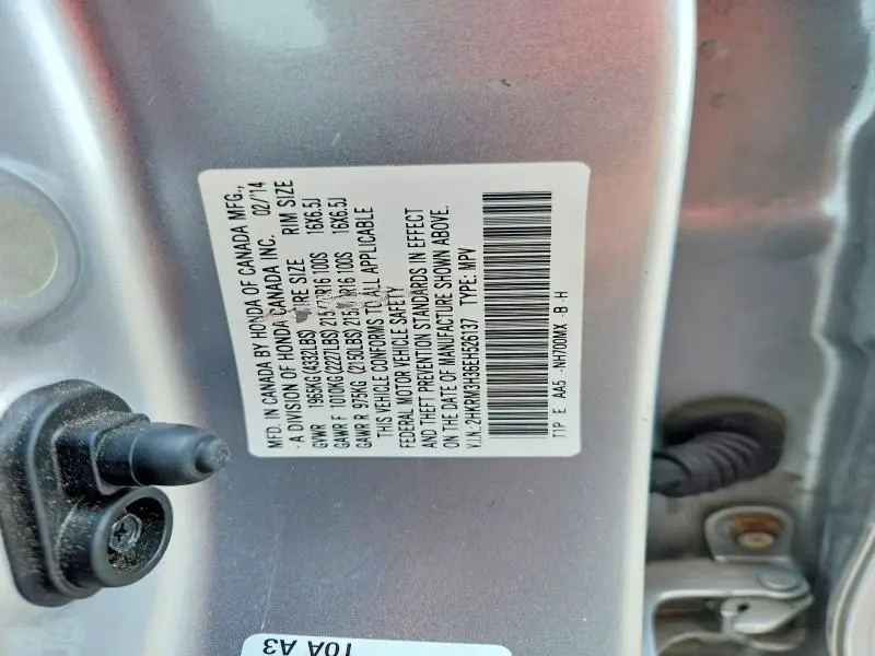 2014 HONDA CR-V LX  