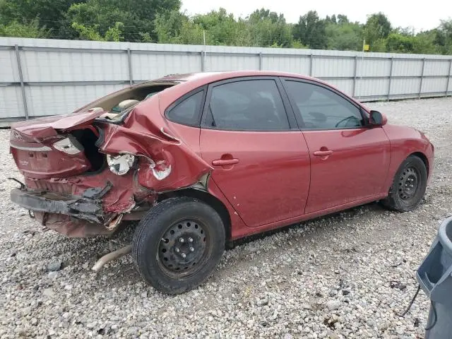 2010 HYUNDAI ELANTRA BLUE  