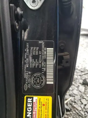 2012 HYUNDAI ACCENT GLS  