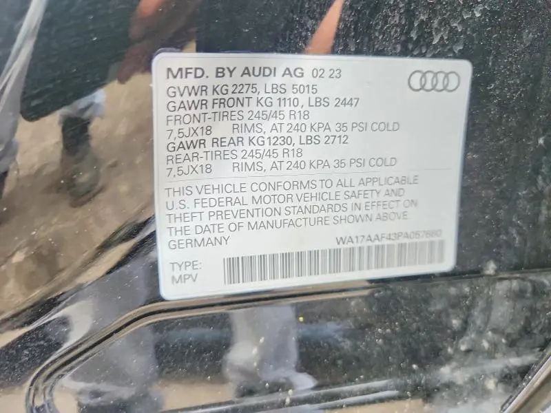 2023 AUDI A4 ALLROAD PREMIUM  