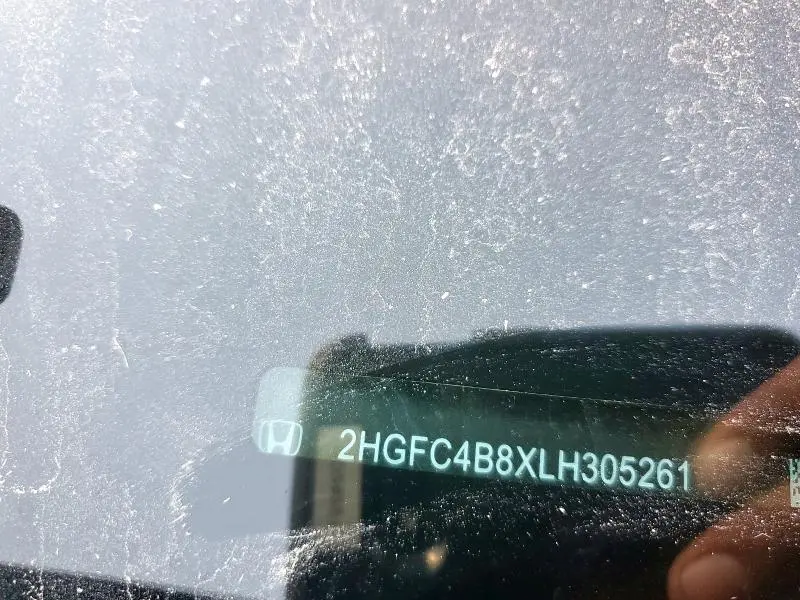 2020 HONDA CIVIC SPORT  