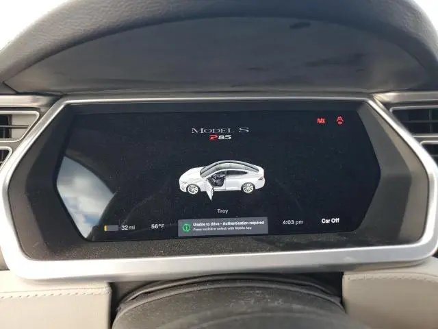 2013 TESLA MODEL S   