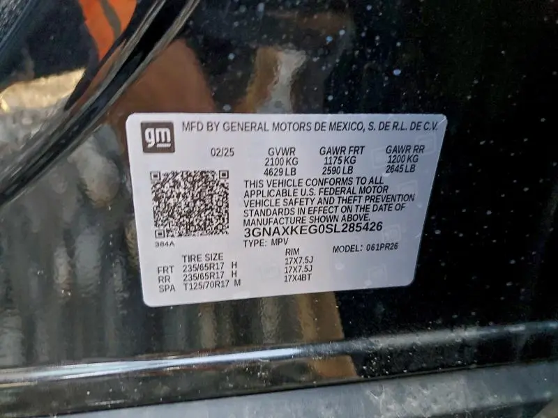 2025 CHEVROLET EQUINOX ACTIV  