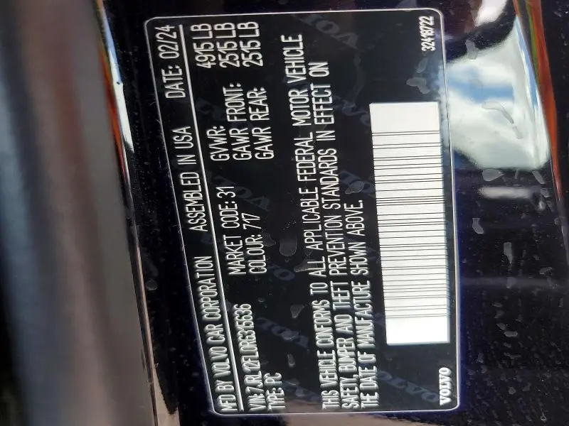 2024 VOLVO S60 PLUS  