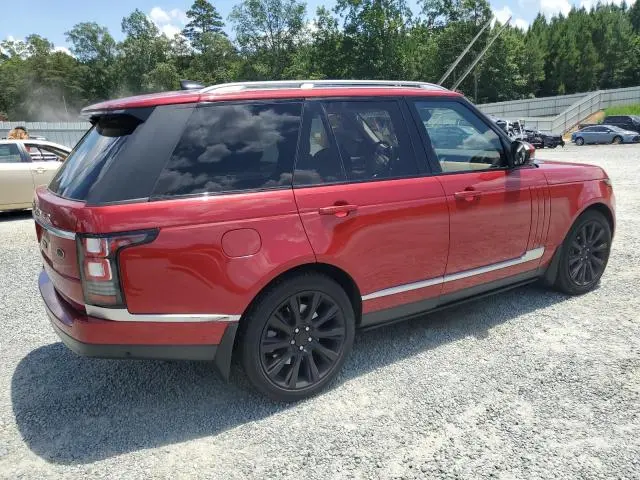 2017 LAND ROVER RANGE ROVER SUPERCHARGED  