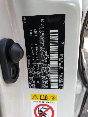2016 LEXUS NX 200T BASE  