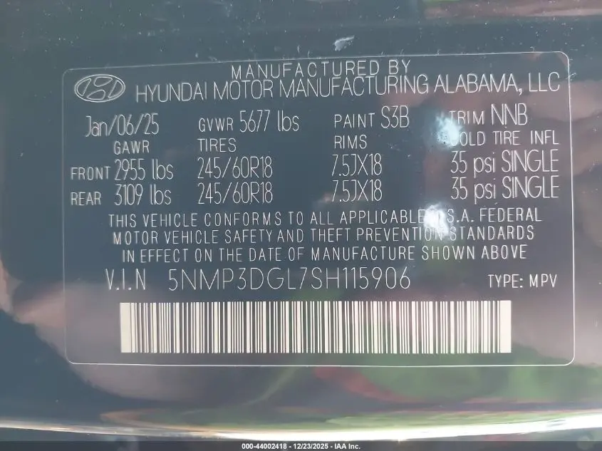 2025 HYUNDAI SANTA FE XRT