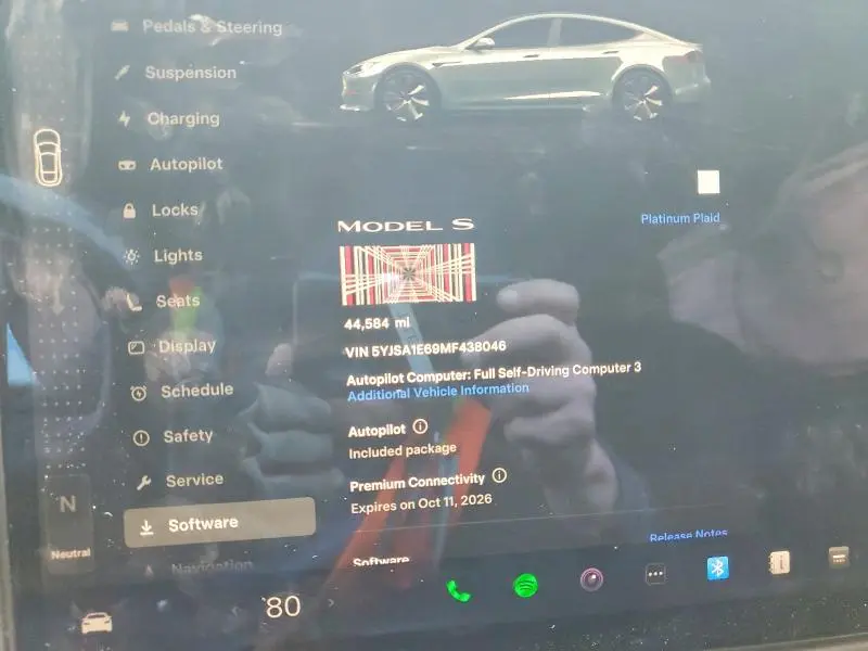 2021 TESLA MODEL S   