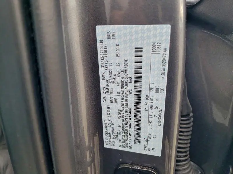 2024 FORD F150 XLT  