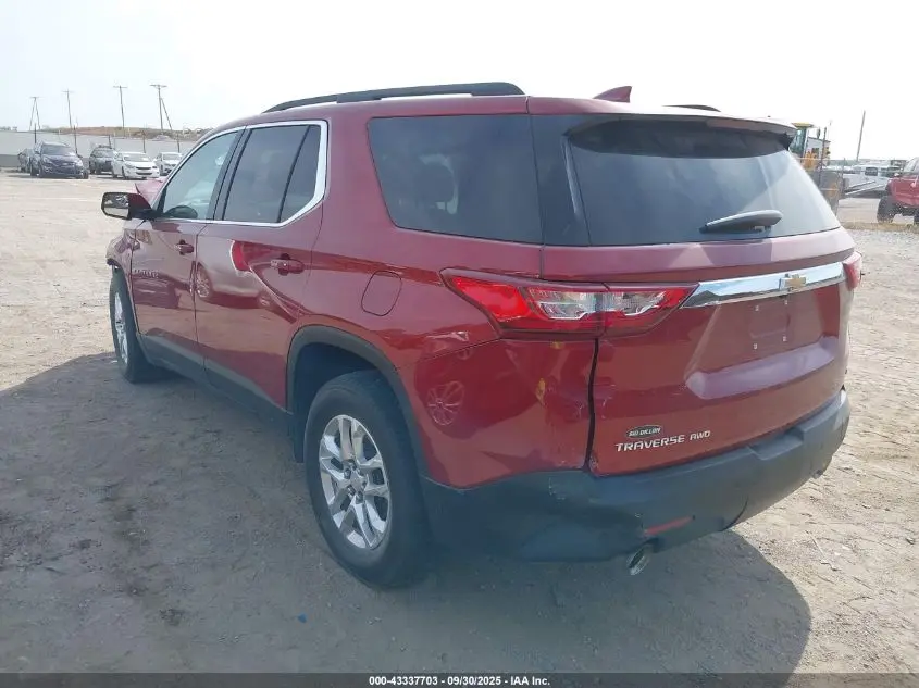 2021 CHEVROLET TRAVERSE AWD LT CLOTH