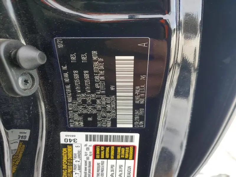 2022 TOYOTA SIENNA LIMITED  