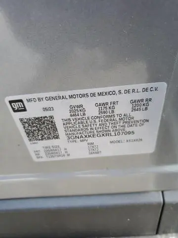 2024 CHEVROLET EQUINOX LT