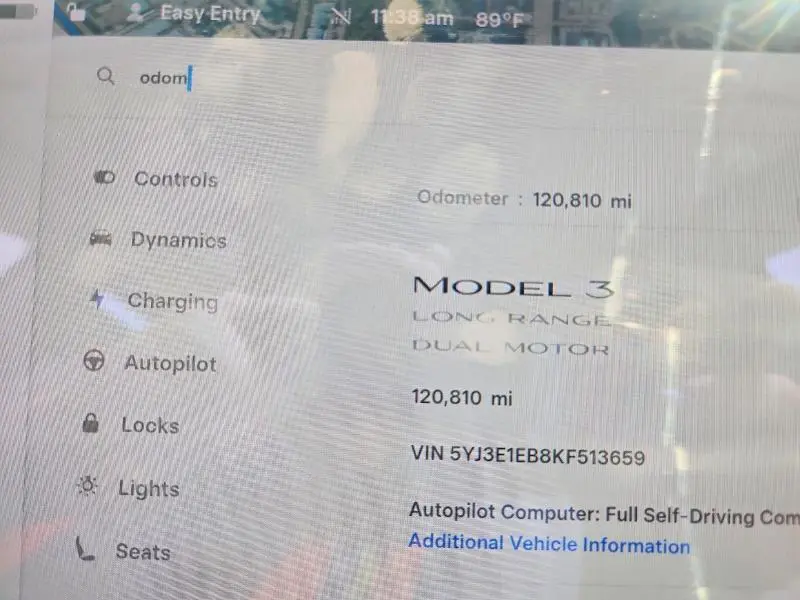 2019 TESLA MODEL 3   