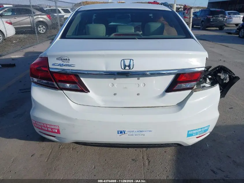 2015 HONDA CIVIC LX