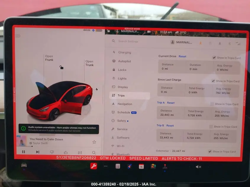 2022 TESLA MODEL 3 LONG RANGE DUAL MOTOR ALL-WHEEL DRIVE