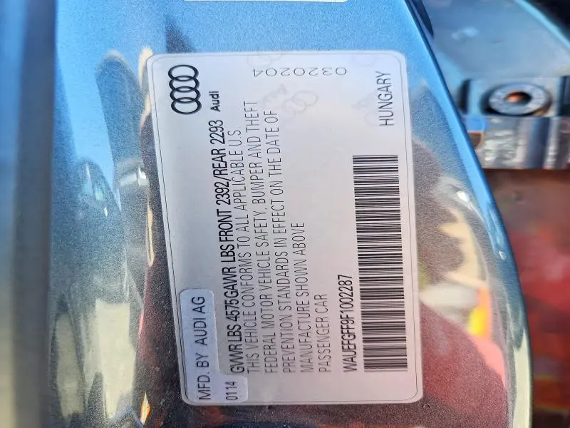 2015 AUDI A3 PREMIUM PLUS  