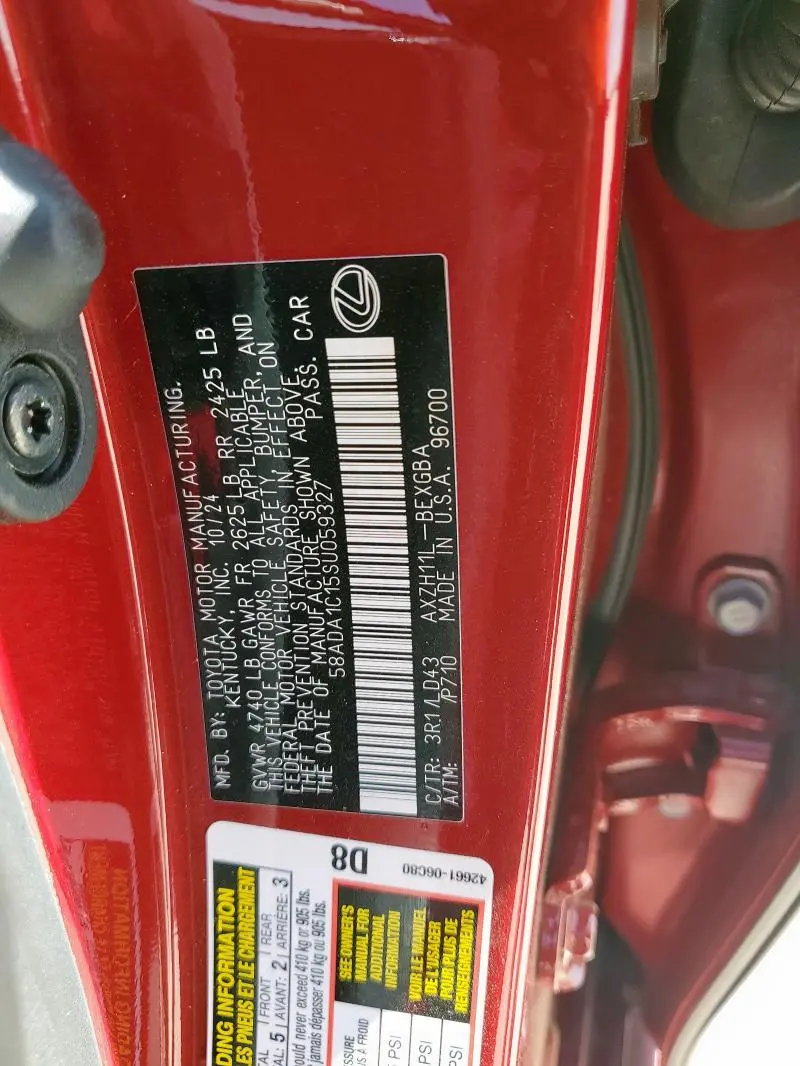 2025 LEXUS ES 300H BASE