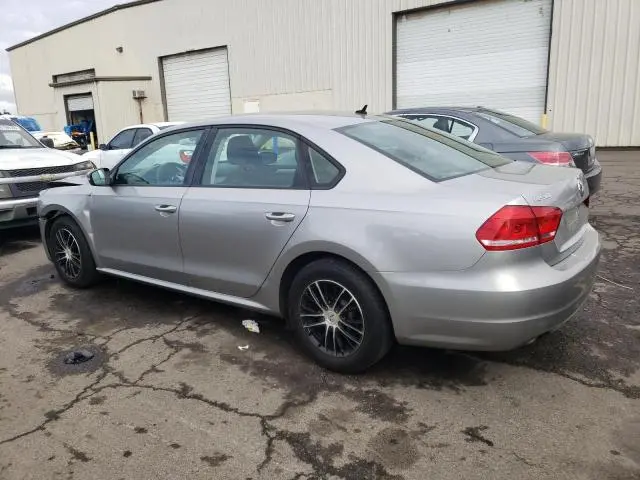 2012 VOLKSWAGEN PASSAT S