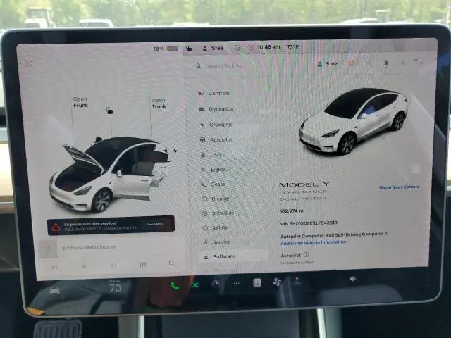 2020 TESLA MODEL Y 