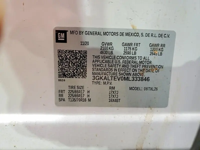 2021 GMC TERRAIN SLE  