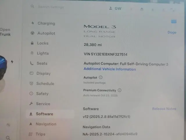 2022 TESLA MODEL 3 