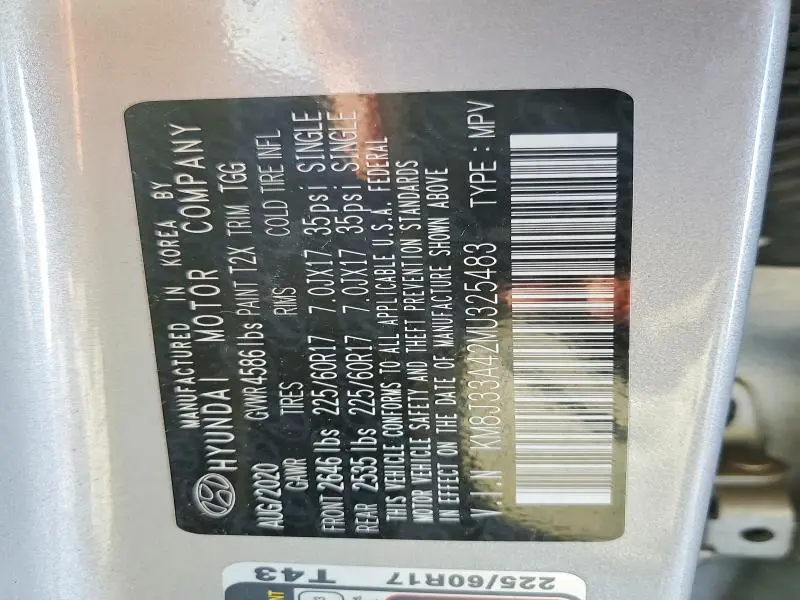 2021 HYUNDAI TUCSON VALUE  