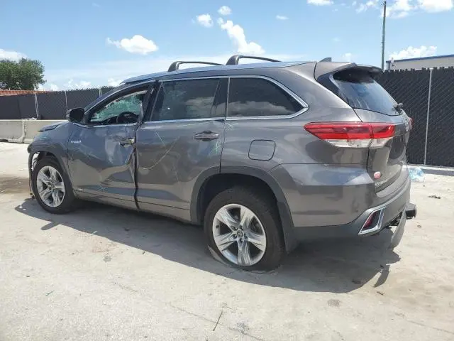 2019 TOYOTA HIGHLANDER HYBRID LIMITED  