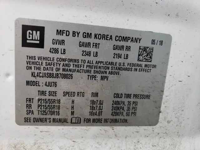 2018 BUICK ENCORE PREFERRED  