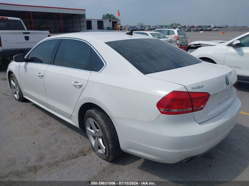 2014 VOLKSWAGEN PASSAT 1.8T SE