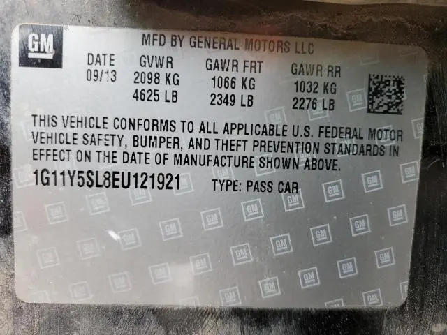 2014 CHEVROLET IMPALA LS  